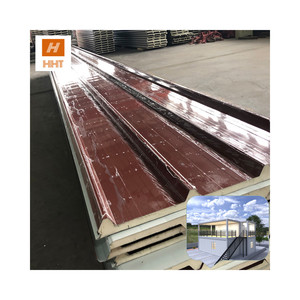 Panneau d'<span class=keywords><strong>isolation</strong></span> en <span class=keywords><strong>polyuréthane</strong></span> de haute qualité, panneau sandwich pour <span class=keywords><strong>plafond</strong></span> et mur, vente en gros usine - Product Image 2