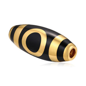 Large Luxury Olive-Shaped <b>Bracelet</b> <b>24K</b> Pure <b>Gold</b> Beads High-End <b>Gold</b> Accessories Sky Beaded Design Jewelry Findings Components - Product Image 2