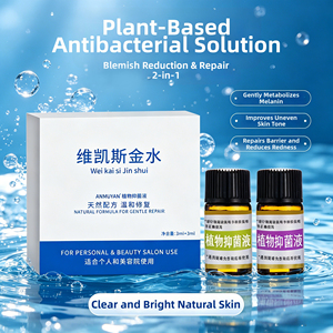 Natural Plant Antibacterial Repair Liquid Set Skin Care Serum for Personal Use 60G 3ml+3ml - Product Image 5