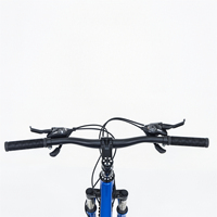 Vélo de montagne pour adultes de haute qualité, prix d'usine, selle confortable, fourche en acier, 21 vitesses, frein à disque avec pédale ordinaire