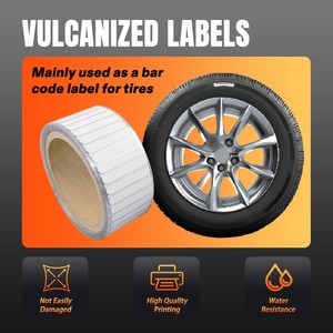 Gói keo xe thể thao không khí vĩnh viễn máy in lốp xe thương hiệu vật liệu nhãn bánh xe mã vạch lưu hóa với cho dán cho lốp xe - Product Image 3