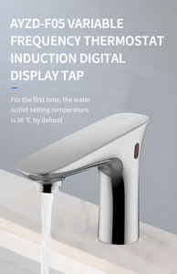 Grifo con pantalla táctil Digital termostática, calentador de doble uso de agua caliente y fría - Product Image 3