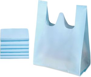 ถุงขยะแบบเสื้อยืด ถุงหิ้ว HDPE สำหรับซุปเปอร์มาร์เก็ตและใช้ในครัวเรือน ขายส่ง - Product Image 1