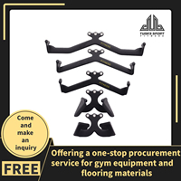 Mag Grips Set Gym Handle Lat Pull Down Up Bars Accessoires de fixation High Low Pulley Pulldown Attachment Handle Gym Bar