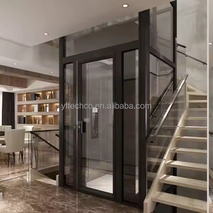 Penjualan terlaris dalam ruangan/luar ruangan 2-4 lantai murah Lift penumpang perumahan listrik Lift rumah kecil untuk dijual - Product Image 6