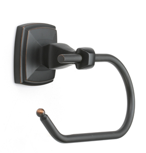 Set di ferramenta da bagno in bronzo sfregato con olio antico in lega di zinco montato a parete portasciugamani anello per bagni dell'hotel - Product Image 6