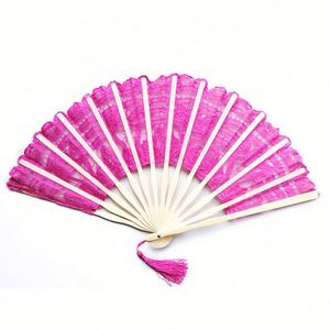 Abanico de Encaje Personalizado para Bodas y Baile, Suministro Directo de Fábrica - Product Image 4