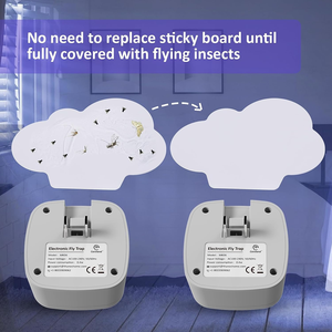 Pièges collants électriques d'intérieur intelligents innovants pour les mouches, les mites <span class=keywords><strong>et</strong></span> les moucherons-Solution anti-insectes domestique enfichable - Product Image 5