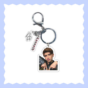Llavero de Santos Bravos con capa gruesa de acrílico, colgante con foto HD de DREW, GABI, KENNETH, ALEJANDRO, cordón para fans, regalo. - Product Image 3