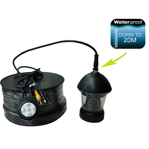 Sonda de Pesca con Rotación de 360 Grados, Monitor Digital LCD de 7 Pulgadas, Sistema de Cámara Subacuática para Pesca, Kit de Cable de 20 Metros, 12 LED Blancos, Portátil - Product Image 4