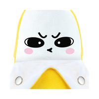 Jouet en peluche piano à rythme sensoriel banane, jeu musical interactif à induction corporelle, 2 piles AAA non incluses, pour enfants