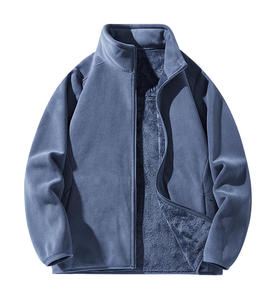<span class=keywords><strong>Veste</strong></span> polaire unisexe YZ personnalisée pour l'<span class=keywords><strong>hiver</strong></span>, coupe-vent d'extérieur avec fermeture éclair frontale, respirante et résistante au vent, manteau de montagne personnalisé - Product Image 1