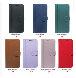 Fundas Tipo Cartera para Teléfono Móvil, TPU, para iPhone 17 Pro Max, con Ranuras para Tarjetas, Marco para Fotos, Antigolpes, de Lujo, con Grabado de Radio, para <span class=keywords><strong>Samsung</strong></span> A56 A17 - Product Image 5