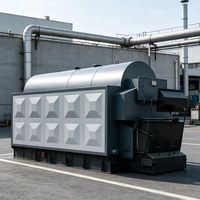 Chaudière à chapeaux de cheminée pour eau chaude, à faible émission d'azote, pour chauffage communautaire / alimentation en chaleur industrielle