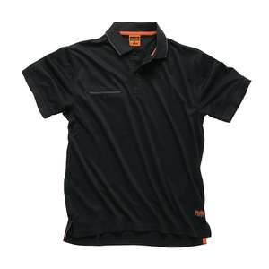 Scruffs Worker Polo Noir S - Product Image 1