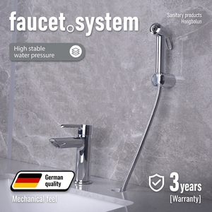 Rubinetto miscelatore monocomando da lavabo a montaggio su piano, cromato, per bagno, <span class=keywords><strong>sanitari</strong></span> - Product Image 1