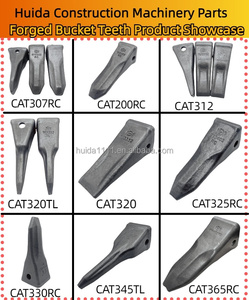 6 y3222 cina produttore dente forgiato escavatore roccia benna denti per cingolo benna denti E307 benna punte e adattatori - Product Image 6