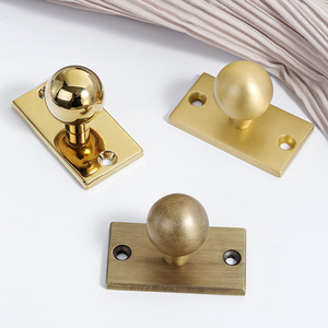 BECORA Minimalist Chrome <strong>Silver</strong> Cabinet <strong>Door</strong> Handles <strong>Knobs</strong> Luxury Brass Shinny Gold Drawer <strong>Knob</strong> for Wardrobe &amp; Closet - Product Image 5