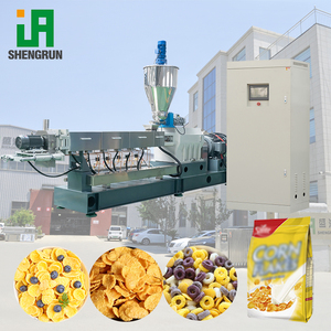 Machine industrielle de fabrication de flocons de maïs soufflé, ligne de production complète de céréales pour petit-déjeuner populaire - Product Image 2