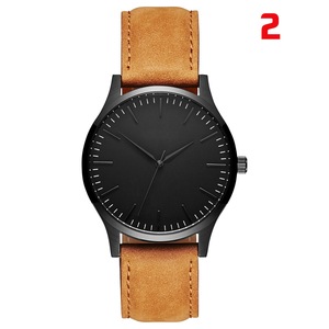 Nouvelle montre à quartz simple sans logo, design d'ingénierie de mode 2025 - Product Image 4