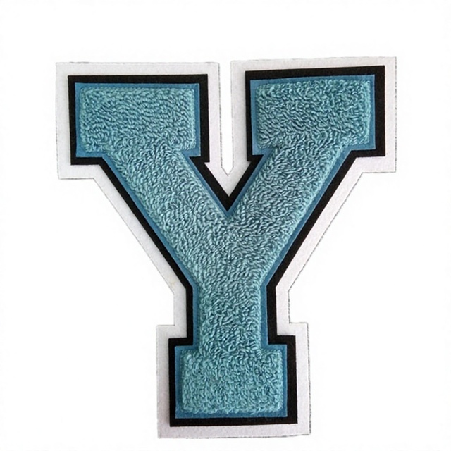 Big Size Latest Custom Varsity Chenille Letter Emblems for Jacket Clothes Accessory
