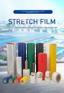 <span class=keywords><strong>Film</strong></span> étirable transparent en PE adhésif résistant à l'humidité de la marque XSR pour usage alimentaire - Product Image 4
