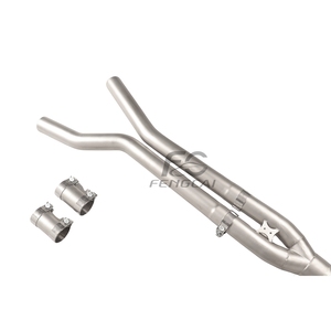 <span class=keywords><strong>ท่อไอเสีย</strong></span>กลางสำหรับ BMW M240 G42 3.0T ปี 2018-2023  ทำจากสแตนเลสคุณภาพสูง พร้อมตัวเรโซเนเตอร์ ช่วยปรับปรุงเสียง - Product Image 4