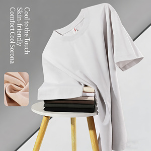 T-shirt Estiva Indispensabile in Sorona 260g, Manica Corta, Casual e Comoda per Uomo, con Motivi e Logo Personalizzabili - Product Image 5