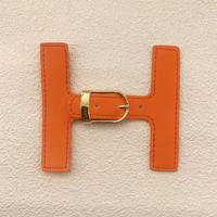 Accessoires de vêtements de haute couture, maillots de bain, boucles métalliques, sangles, sangles en cuir en forme de H, boucle pour manteaux