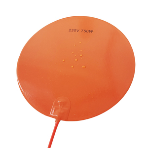 Chauffe-Plat Rond Flexible Personnalisé 110V 1500W, Diamètre 60cm, en Silicone Résistant avec Dos Auto-Adhésif - Product Image 1