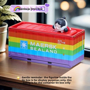 Mini Caja Metálica de Exhibición para Impresiones, Moderna, Creativa, Apilable, para Almacenamiento y Conservación de Figuras de Acción y Juguetes, Ideal para Regalo - Product Image 4