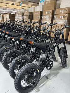 Moto tout-terrain à batterie lithium 52V 2000W sans balais, haute vitesse, autonomie de 100 km pour adultes - Product Image 2
