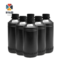 Lapisan asli Tx800 I3200 Xp600 untuk Uv tinta UV lapisan akrilik cair 1L untuk cetak kaca logam PVC printer Uv