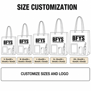 Borsa Tote in Tela Nera con Stampa Tipografica, Resistente, alla Moda, per Shopping, Promozionale, Fornitore all'Ingrosso - Product Image 5