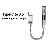 Adaptateur de casque 3,5 mm Type C DAC, décodeur audio HiFi portable pour téléphone mobile
