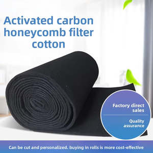 Dtaf tùy chỉnh kích hoạt sợi carbon lọc bông yếu tố lọc không khí với hiệu quả 99% để kiểm soát mùi - Product Image 3