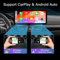 Autoradio Ultra étroit 12.3 "pour Mercedes Classe E W212 Snapdragon 665 Wireless CarPlay Android Auto GPS Navigation Video Player