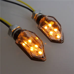 ई 24 मोटरसाइकिल टर्न सिग्नल लाइट 5नेतृत्व मिनी फ्रंट इंडिकेटर ई मार्क ब्लाकर 12 वी उच्च गुणवत्ता वाले एब्स + पीसी यूनिवर्सल फिट VM11-054 - Product Image 3