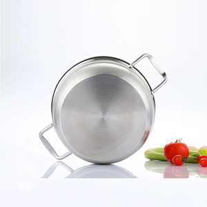 Olla vaporera de acero inoxidable de tres capas con tapa, multifuncional, ideal para cocinar, utensilio de cocina universal para la preparación de alimentos. - Product Image 4