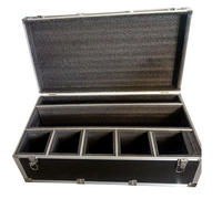 Mallette de transport rigide en aluminium pour amplificateur Road Rack pour accessoires de salon