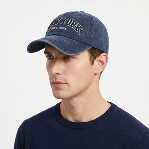 Gorra de Béisbol Unisex Personalizada de Algodón Lavado de 6 Paneles con Hebilla Metálica, Fusión sin Costuras, Estilo Casual para Exteriores, Cuatro Estaciones, Venta al por Mayor - Product Image 6