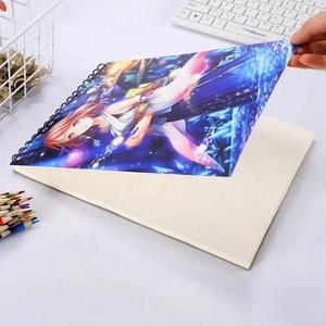 Cahier <span class=keywords><strong>de</strong></span> <span class=keywords><strong>croquis</strong></span> <span class=keywords><strong>aquarelle</strong></span> grand format Cahier <span class=keywords><strong>de</strong></span> <span class=keywords><strong>croquis</strong></span> à spirale vierge pour dessin - Product Image 4