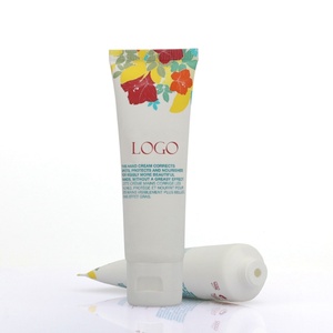 Custom Capacity Color Logo Silk Printing Empty White Squeeze Cosmetic <b>Plastic</b> Facial Cleanser Skin Care <b>Tube</b> Package Screw Cap - Product Image 3