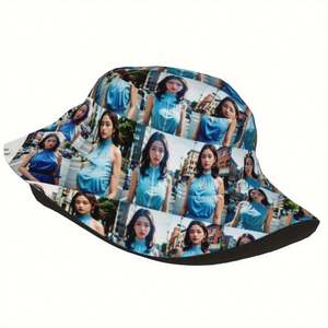 Chapeau Bob Personnalisable avec Impression Photo Dessin Animé – Style Urbain Original pour Hommes et Femmes, Idéal Plage, Pêche et Voyage - Product Image 2