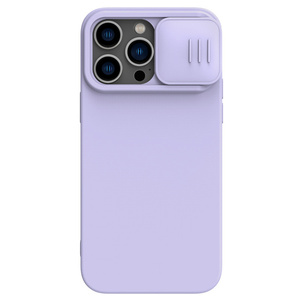Magnetische stoß feste Telefon hülle Flüssige Silikon hülle mit Kamera Datenschutz gegen Peeping für iPhone 14 Pro für <span class=keywords><strong>Nilkin</strong></span> - Product Image 2