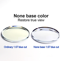 Fabricant de lentilles optiques Danyang, lentilles de lunettes de qualité supérieure SHMC Bluecut, faible réflexion, lentilles anti-lumière bleue