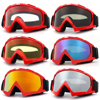 Lunettes de moto pour homme et femme, lunettes de moto anti-poussière, anti-vent, lunettes de ski