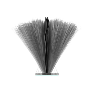 Industrial Building <b>Window</b> Sealing Mohair Brush Gasket Teumsae Weatherstrip Nonwoven Pin Weather Strip - Product Image 1