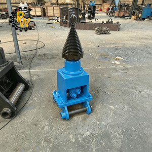 Fendeuse à <span class=keywords><strong>vis</strong></span> hydraulique pour excavatrice de 15-20 tonnes, fendeuse de <span class=keywords><strong>bois</strong></span> forestier, brise-bûches, accessoire de fendage de <span class=keywords><strong>bois</strong></span> pour excavatrice PW - Product Image 1