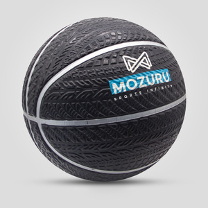 Balón <span class=keywords><strong>de</strong></span> <span class=keywords><strong>Baloncesto</strong></span> Profesional <span class=keywords><strong>de</strong></span> Cuero Inflable Negro con LOGO Personalizado para Entrenamiento Deportivo Tamaño Oficial 7 - Product Image 2